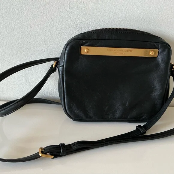 Marc Jacob black leather bag - Picture 3 of 8